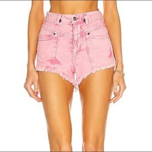 Vintage pink, Retrofete shorts. Size 28. New.